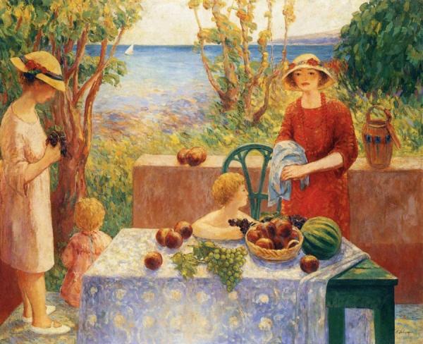Champigné by Henri Lebasque