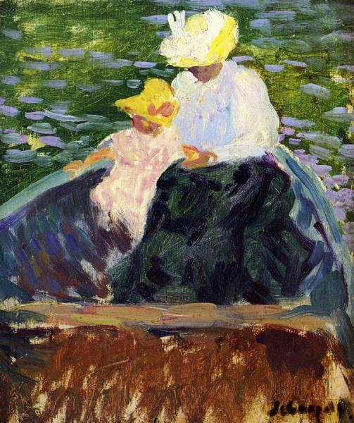 En Barque by Henri Lebasque