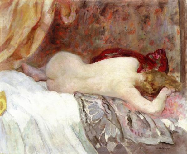 Female Nude by Henri Lebasque