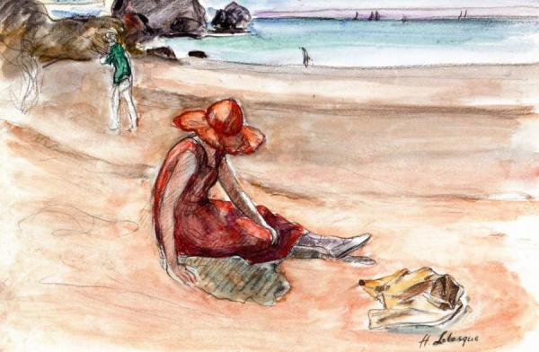 Girl by Henri Lebasque