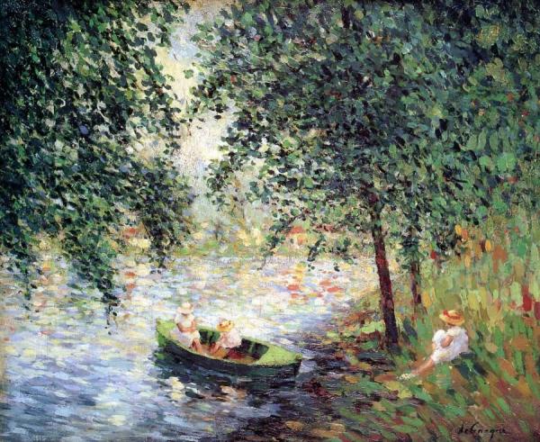 Girls By The River by Henri Lebasque