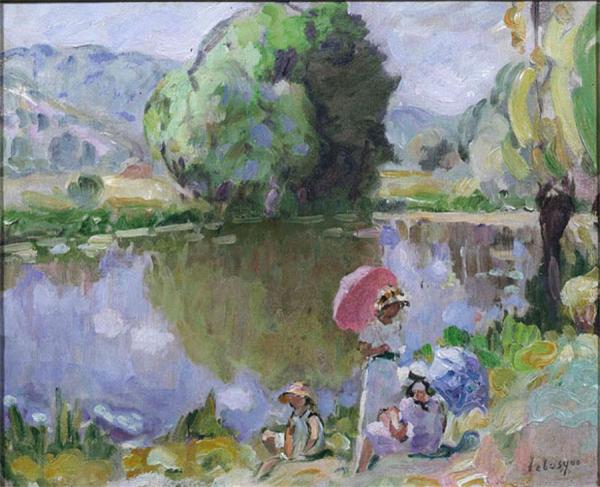 Girls By The River by Henri Lebasque
