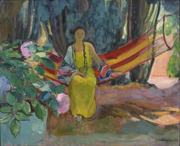 Hammock by Henri Lebasque