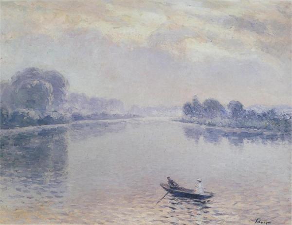 In The Boat At St Pierre by Henri Lebasque