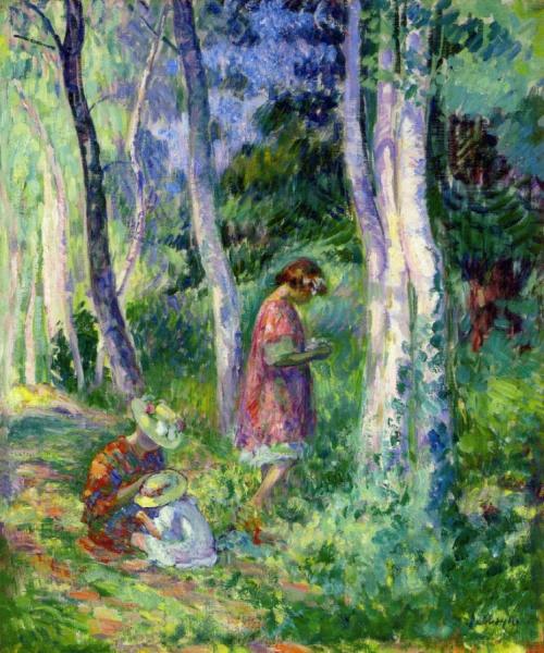 In The Forest, The Harvest by Henri Lebasque