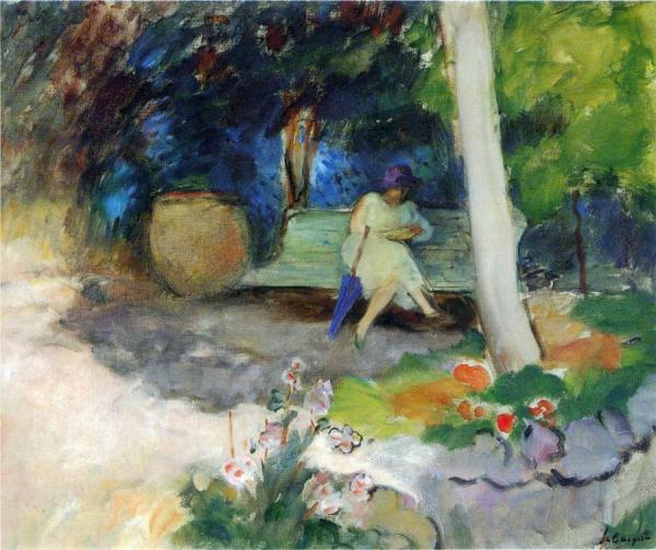 In The Garden by Henri Lebasque