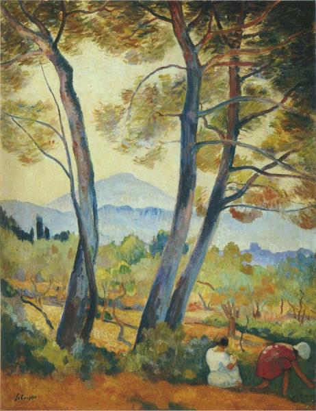 Landscape by Henri Lebasque