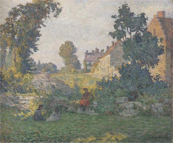 Landscape At Champetre by Henri Lebasque