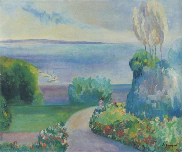 Landscape At Prefailles by Henri Lebasque