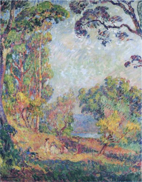 Landscape Near Cannes by Henri Lebasque
