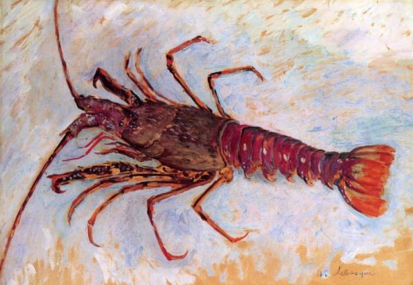 Lobster by Henri Lebasque Oil Painting Reproductions