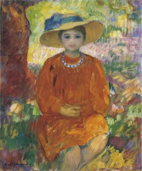 Nono In A Hat by Henri Lebasque
