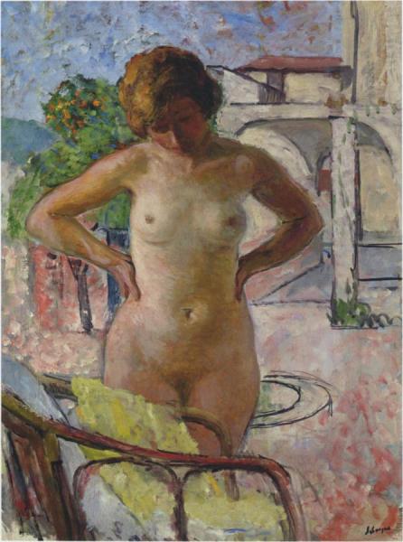 Nude In Provence by Henri Lebasque