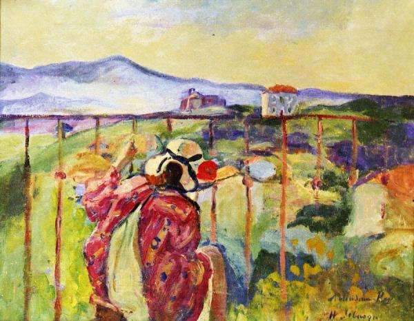 On The Balcony by Henri Lebasque