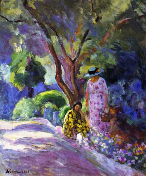 Picking Flowers by Henri Lebasque