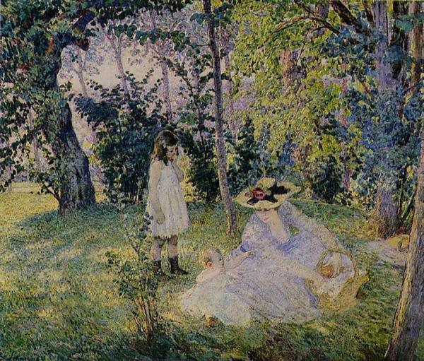 Picnic In The Woods by Henri Lebasque