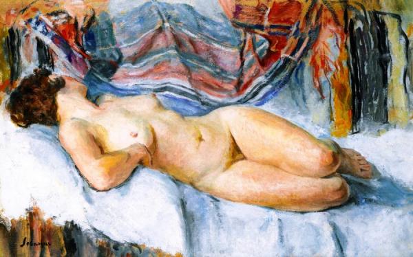 Reclining Nude by Henri Lebasque