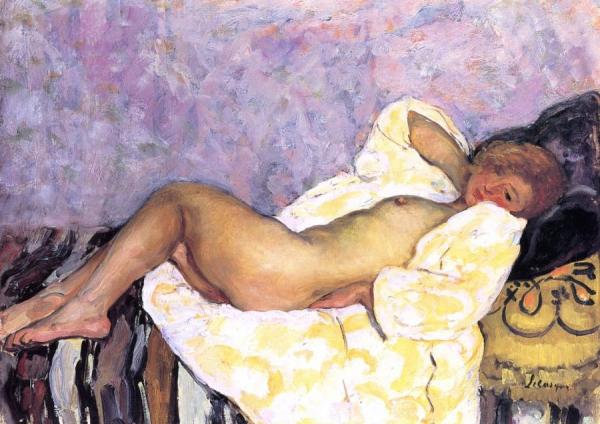 Reclining Nude by Henri Lebasque