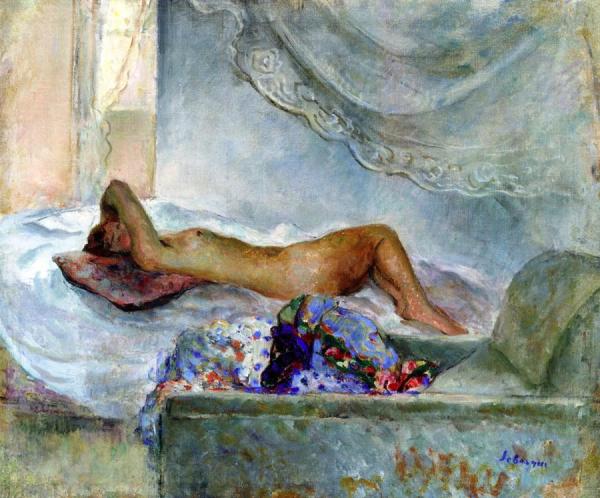 Reclining Nude by Henri Lebasque