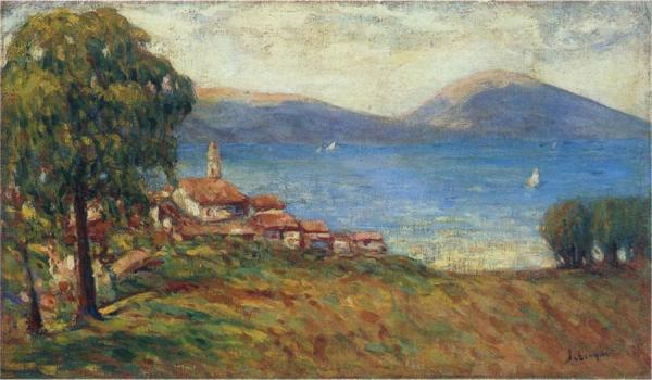 Sailboats In Provence by Henri Lebasque