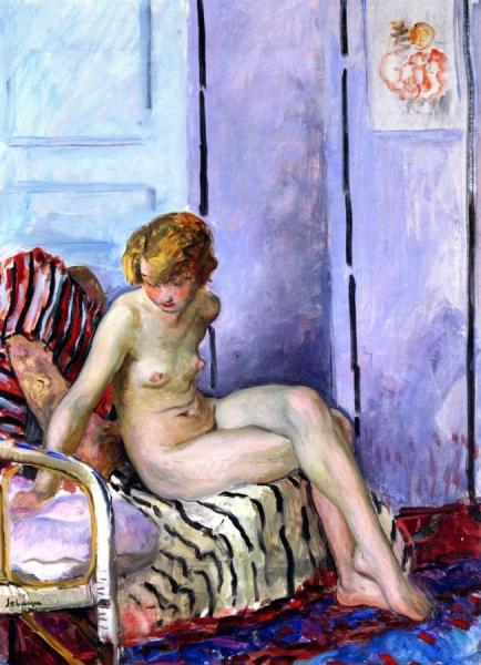 Seated Nude by Henri Lebasque