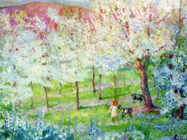 Spring Landscape by Henri Lebasque
