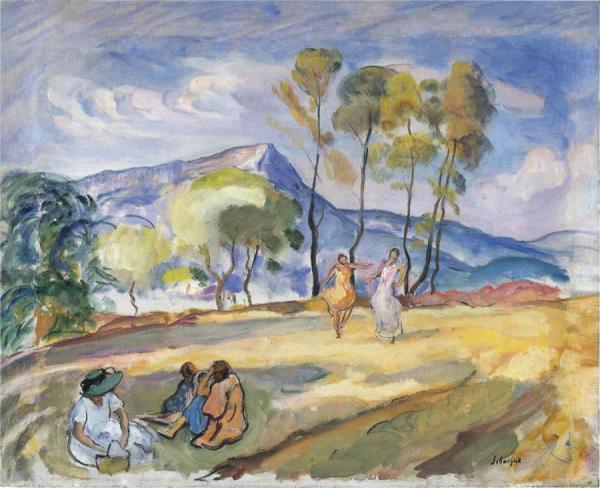 Summer In Pradet by Henri Lebasque
