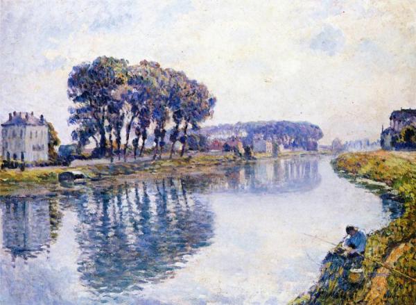 The Banks Of The Marne by Henri Lebasque