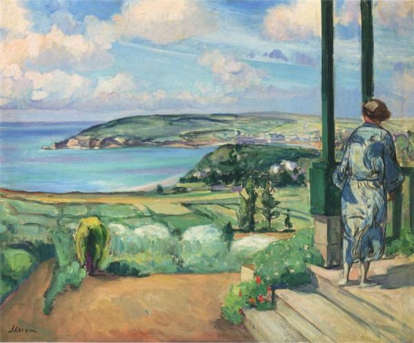 The Bay Of Morgat by Henri Lebasque