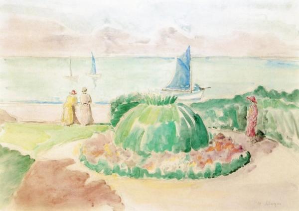 The Blue Sail: Préfailles by Henri Lebasque
