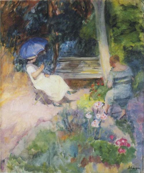The Garden by Henri Lebasque