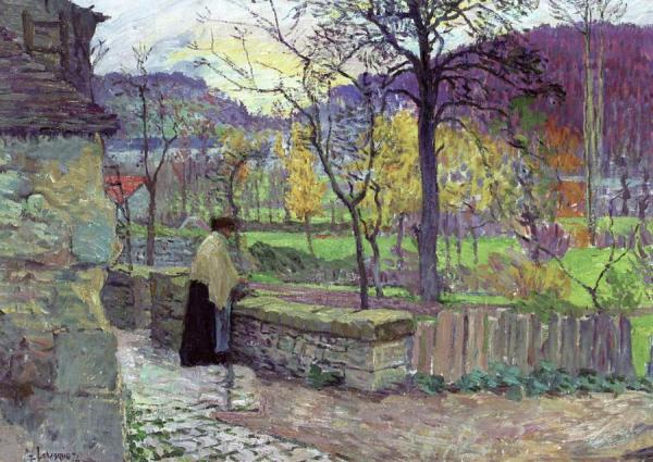 The Garden At Champigné by Henri Lebasque