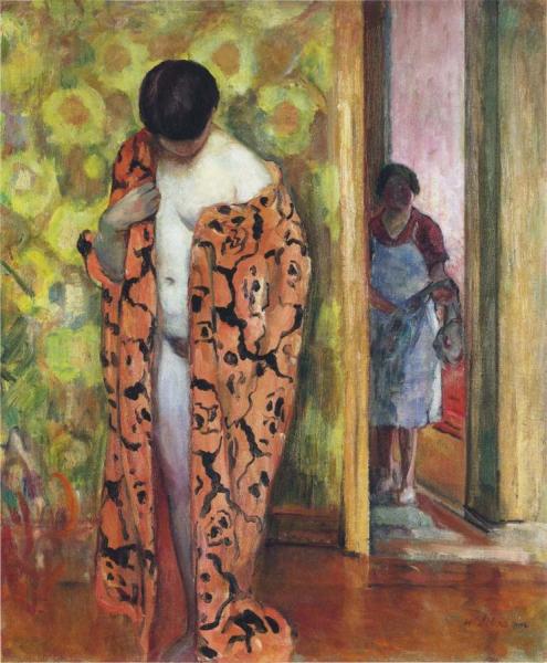 The Japanese Robe by Henri Lebasque