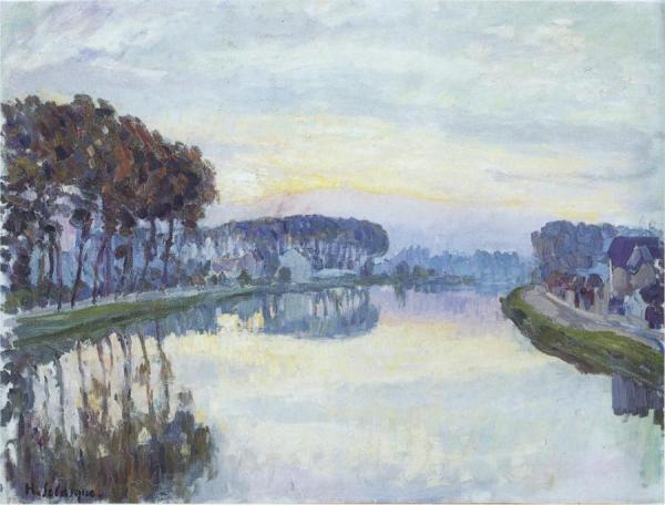 The Marne At Lagny by Henri Lebasque