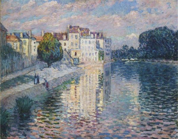 The Marne At Lagny by Henri Lebasque