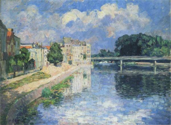 The Marne At Lagny by Henri Lebasque