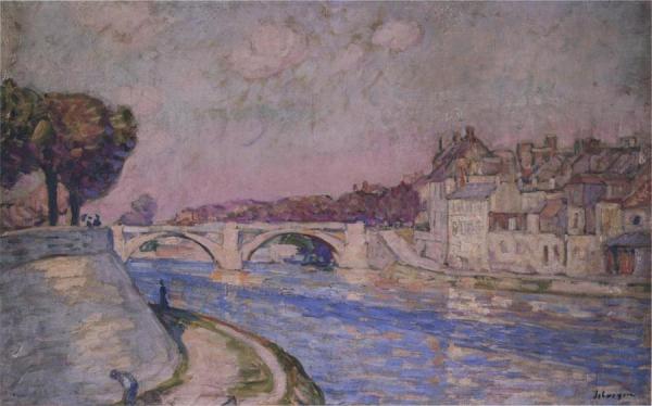 The Marne At Lagny by Henri Lebasque