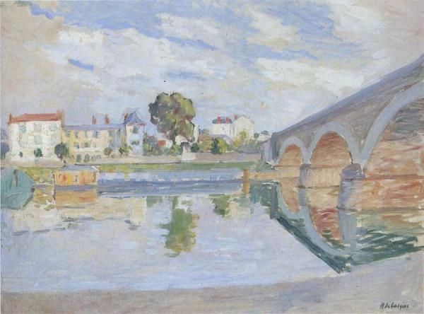 The Marne At Lagny by Henri Lebasque