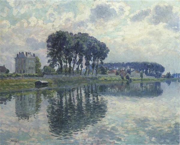 The Marne At Pomponne by Henri Lebasque