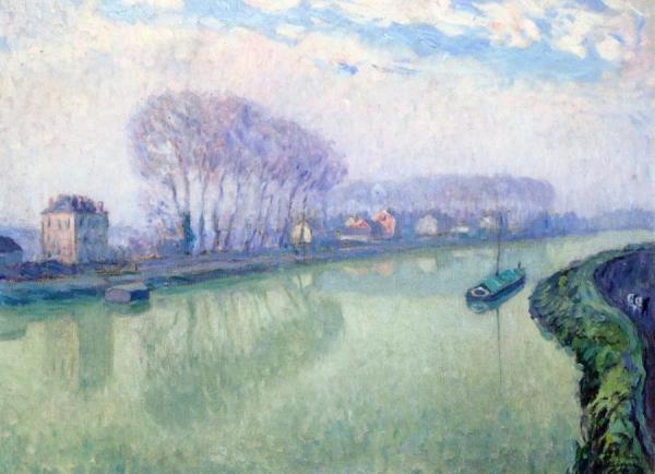 The Marne At Ponponne by Henri Lebasque