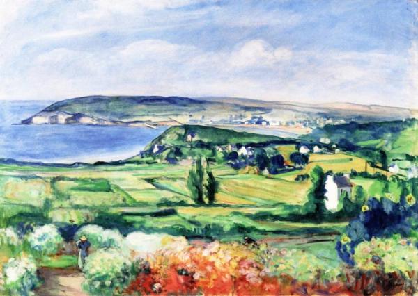 The Plain Of Crozon, Finistere by Henri Lebasque