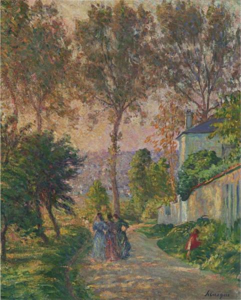 The Promenade by Henri Lebasque