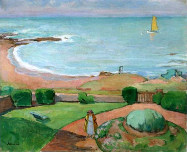 The Terrace At Prefailles by Henri Lebasque