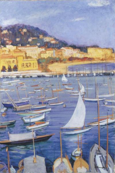 Villefranche By The Sea by Henri Lebasque