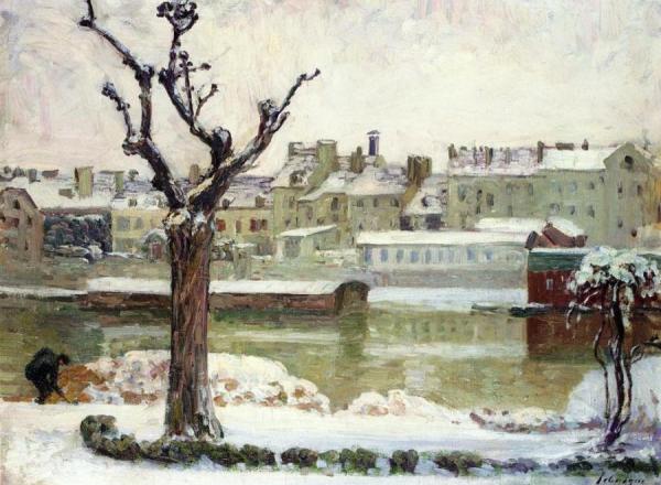 Winter In Lagny by Henri Lebasque