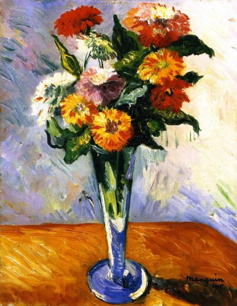 Flowers by Henri Manguin