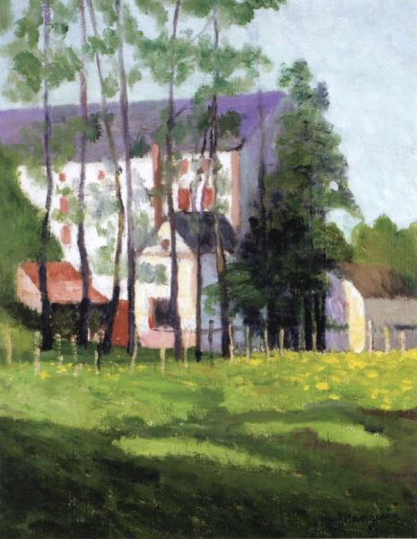 Landscape At Coulombs by Henri Manguin Oil Painting Reproductions