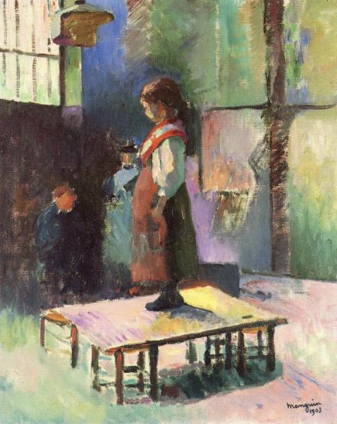 Little Italian Girl by Henri Manguin Oil Painting Reproductions