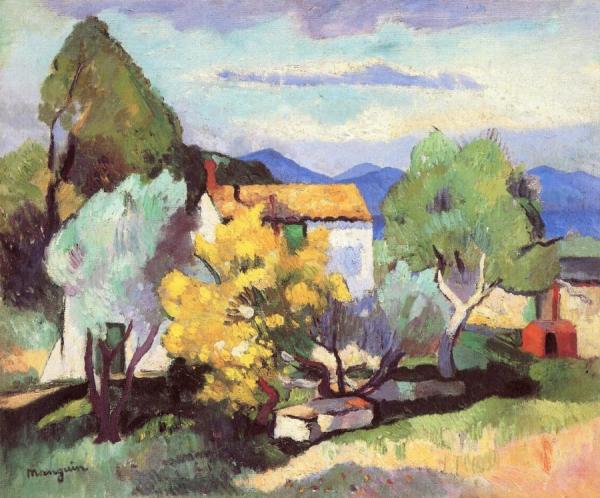 Mimosas In Bloom by Henri Manguin