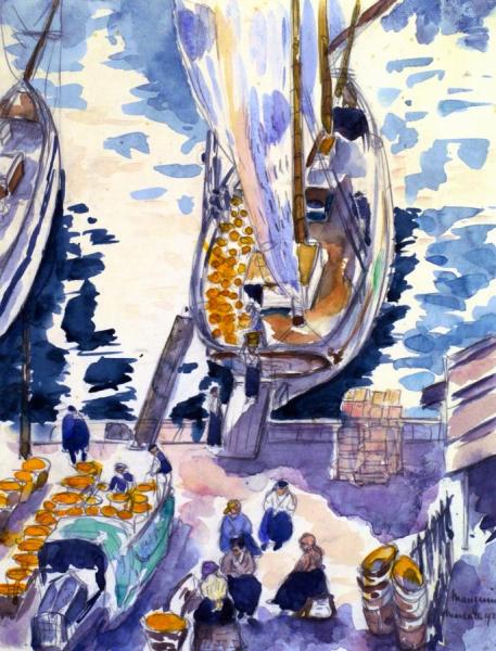 Shipment Of Oranges by Henri Manguin
